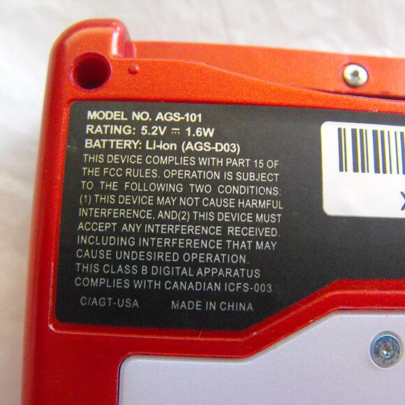 Nintendo Retro Gameboy Advance SP AGS - 101 - Picture 3 of 10